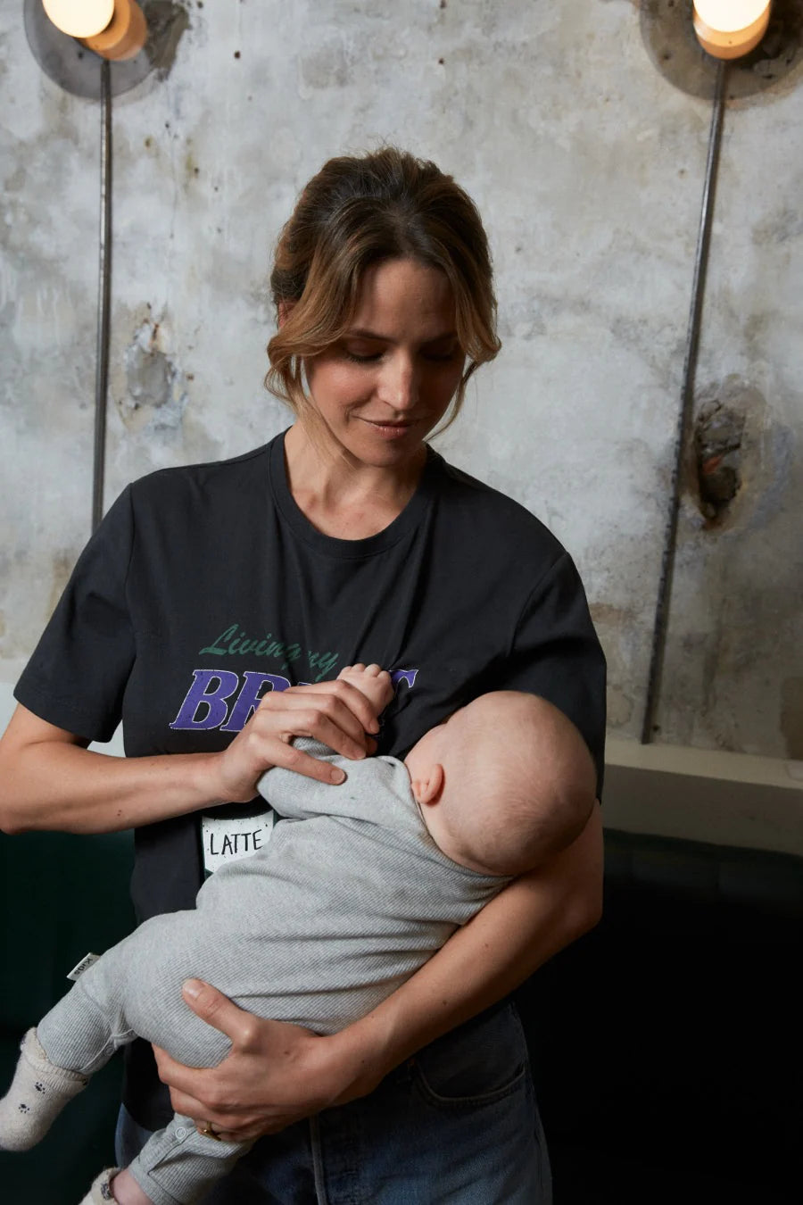 T-shirt allaitant Living my Breast Life - TAJINEBANANE