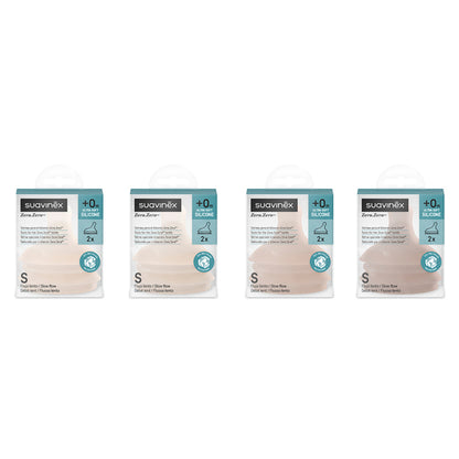 Lot de 2 tétines pour biberon anti-colique Zerø.Zerø - SUAVINEX
