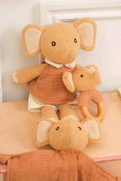 EGMONT TOYS - Coffret cadeau Ollie l'éléphant : doudou et hochet