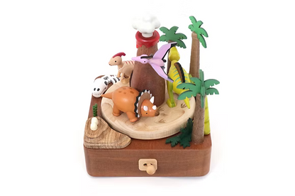SOLIB - Boîte à musique Volcan et Dinosaures