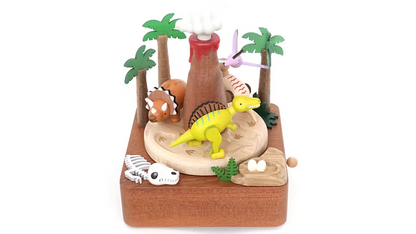 SOLIB - Boîte à musique Volcan et Dinosaures