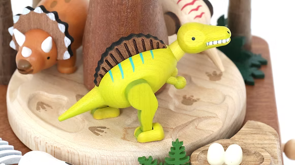 SOLIB - Boîte à musique Volcan et Dinosaures