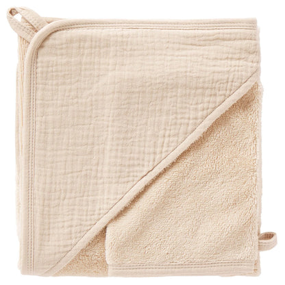 Cape de bain + gant plusieurs couleurs - BB&CO