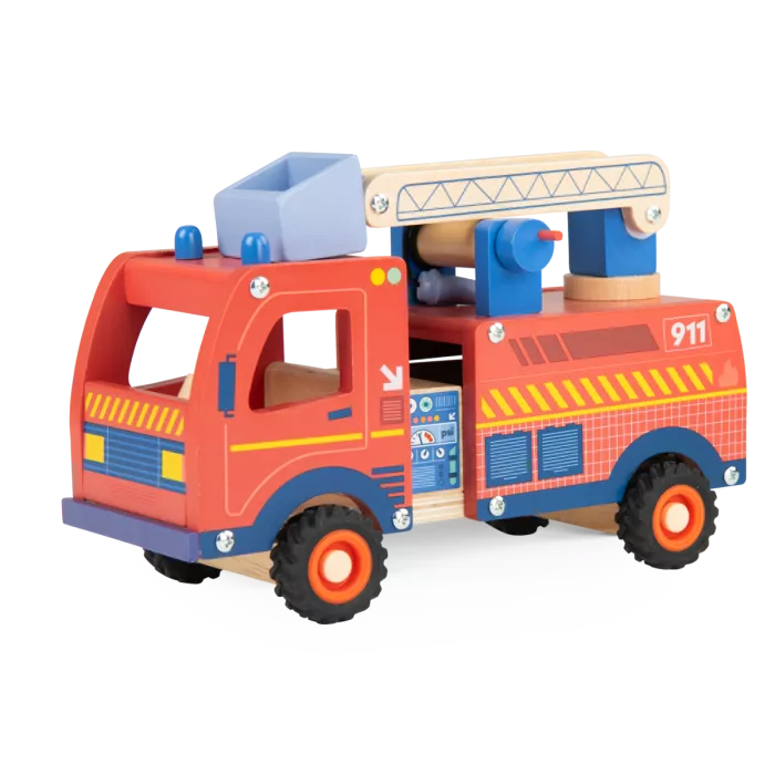 MOULIN ROTY - Camion de pompiers Avenue du Moulin