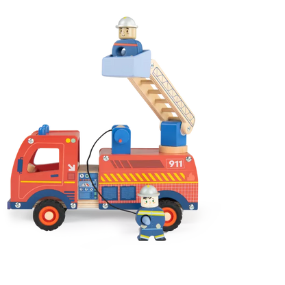 MOULIN ROTY - Camion de pompiers Avenue du Moulin