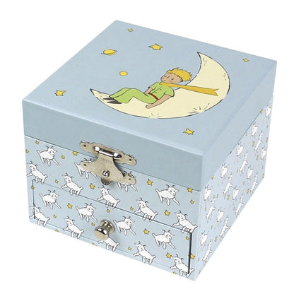 TROUSSELIER - Boîte à musique cube - Le Petit Prince© - Mouton - Phosphorescent