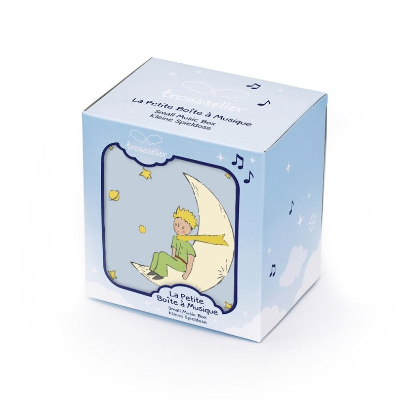 TROUSSELIER - Boîte à musique cube - Le Petit Prince© - Mouton - Phosphorescent