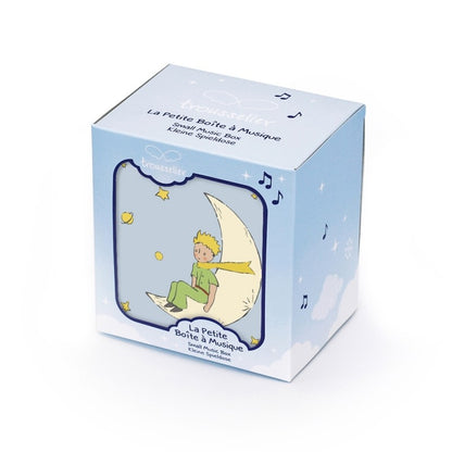 TROUSSELIER - Boîte à musique cube - Le Petit Prince© - Mouton - Phosphorescent
