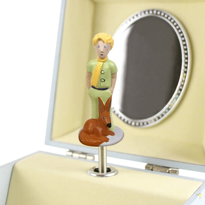 TROUSSELIER - Boîte à musique cube - Le Petit Prince© - Mouton - Phosphorescent