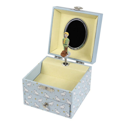 TROUSSELIER - Boîte à musique cube - Le Petit Prince© - Mouton - Phosphorescent