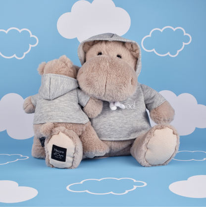 Peluche Hippopotame CHILLY MAX 40 cm - HISTOIRE D'OURS