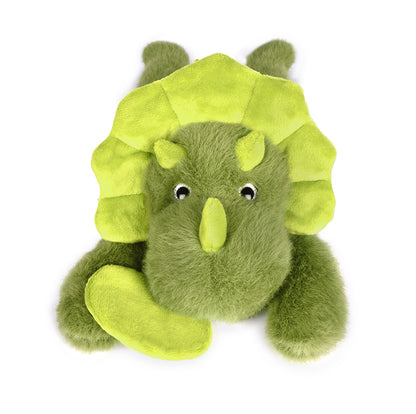 Peluche PODCOLL- Dinosaure en peluche vert magnétique gris 30 cm - HISTOIRE D'OURS
