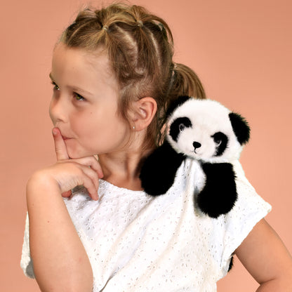 Peluche PODCOLL - Panda en peluche magnétique noir et blanc 30 cm - HISTOIRE D'OURS