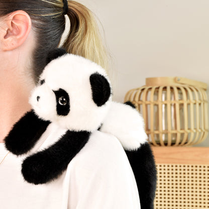 Peluche PODCOLL - Panda en peluche magnétique noir et blanc 30 cm - HISTOIRE D'OURS
