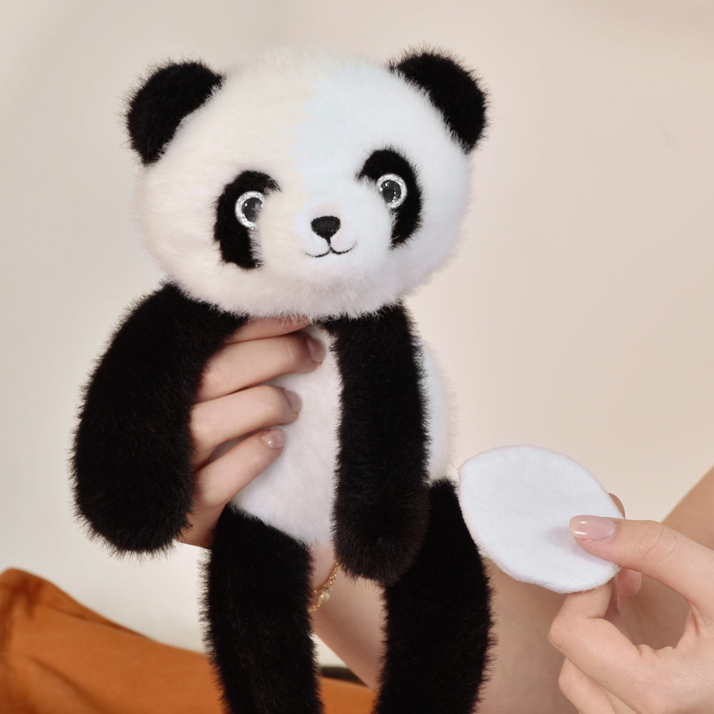 Peluche PODCOLL - Panda en peluche magnétique noir et blanc 30 cm - HISTOIRE D'OURS