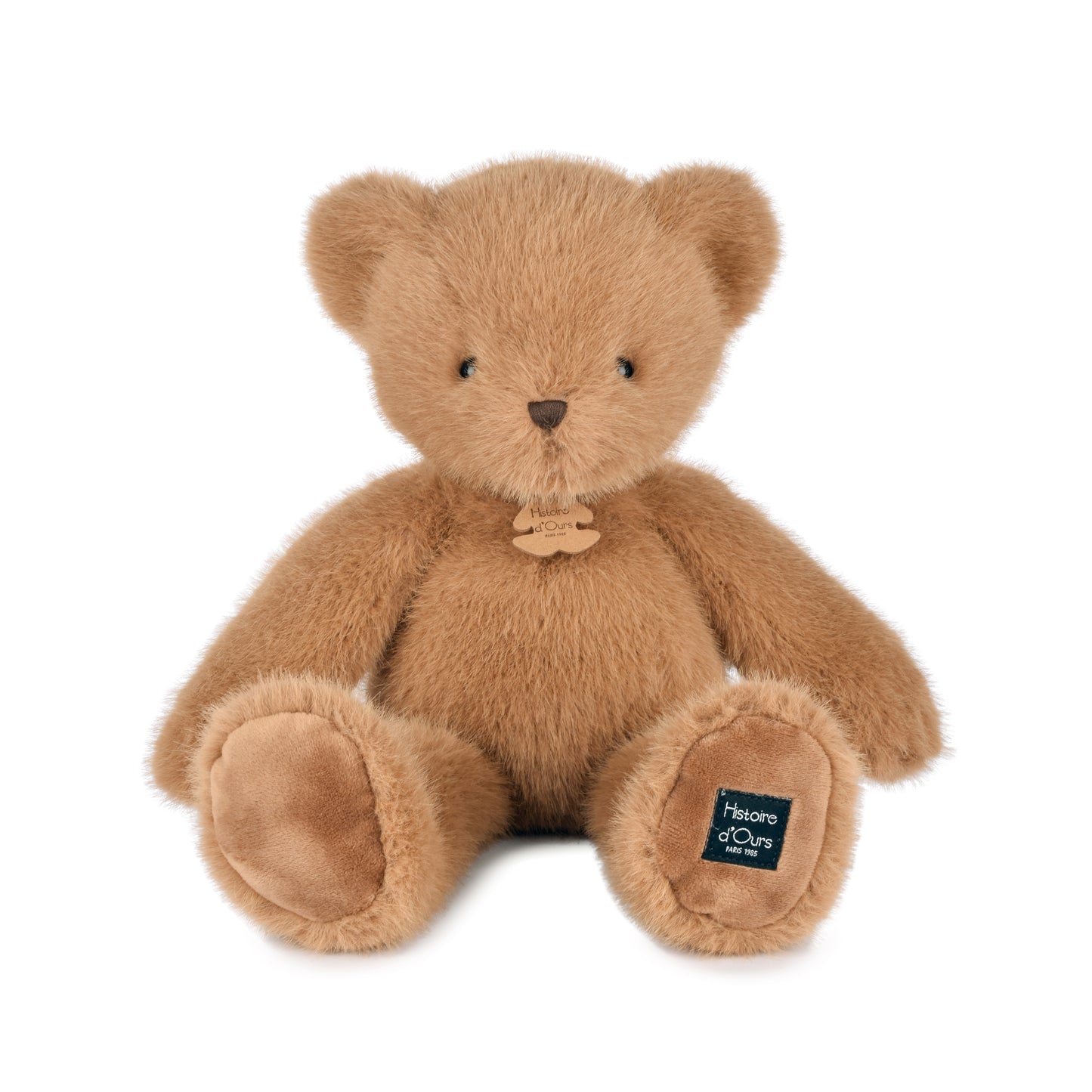 Ours en peluche Clémentin Marron Miel - 38 cm - HISTOIRE D'OURS
