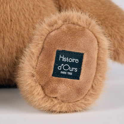 Ours en peluche Clémentin Marron Miel - 38 cm - HISTOIRE D'OURS