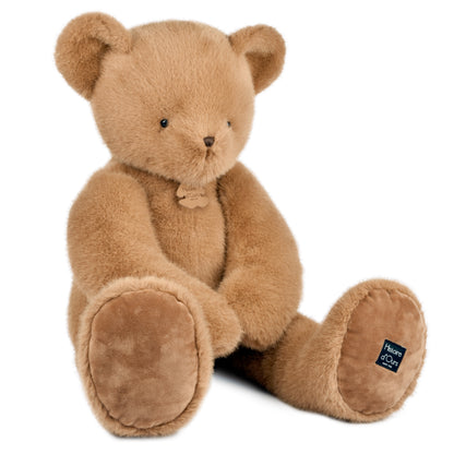 Ours en peluche Clémentin Marron Miel - 80 cm - HISTOIRE D'OURS