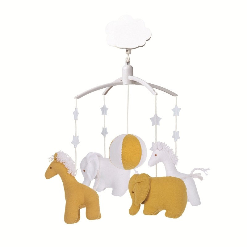Mobile Musical Girafes et Éléphants - TROUSSELIER