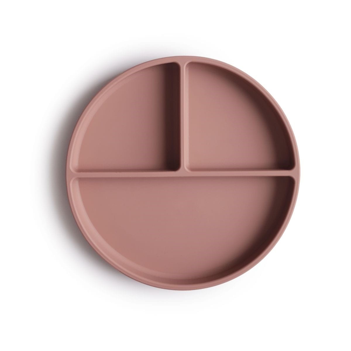 MUSHIE - Assiette compartimentée en silicone