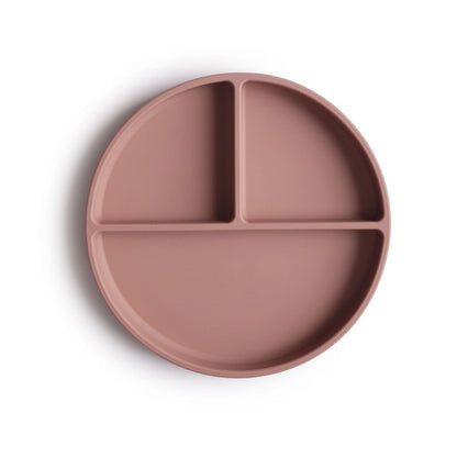 MUSHIE - Assiette compartimentée en silicone