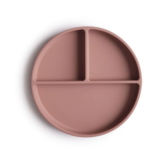 MUSHIE - Assiette compartimentée en silicone