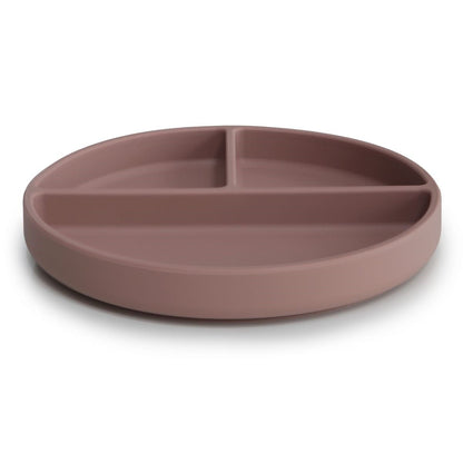 MUSHIE - Assiette compartimentée en silicone