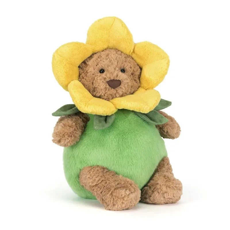 Ours Bartholomew Bear Daffodil Outfit - JELLYCAT