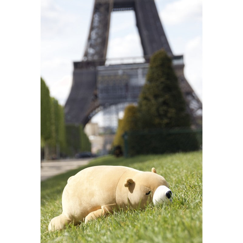 Peluche Ours brun Cookie taille L - NEMU NEMU
