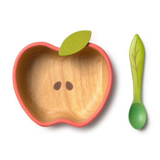 Bol et cuillère Pepa the Apple - OLI & CAROL