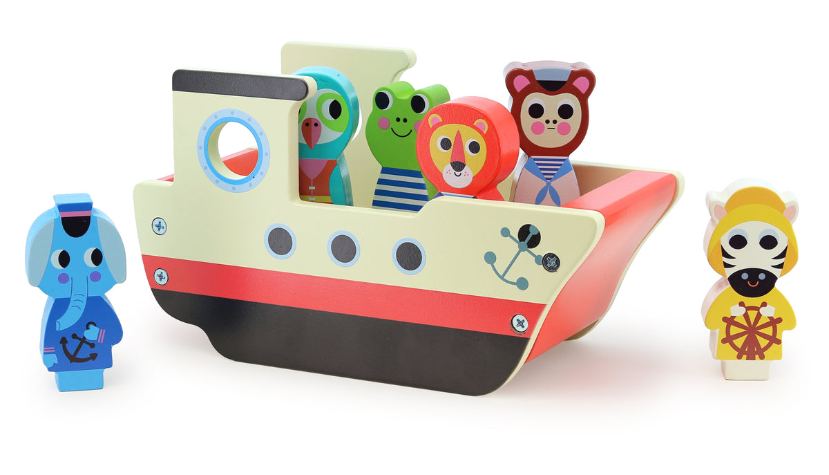 VILAC - Bateau sonore en bois Ingela P. Arrhenius