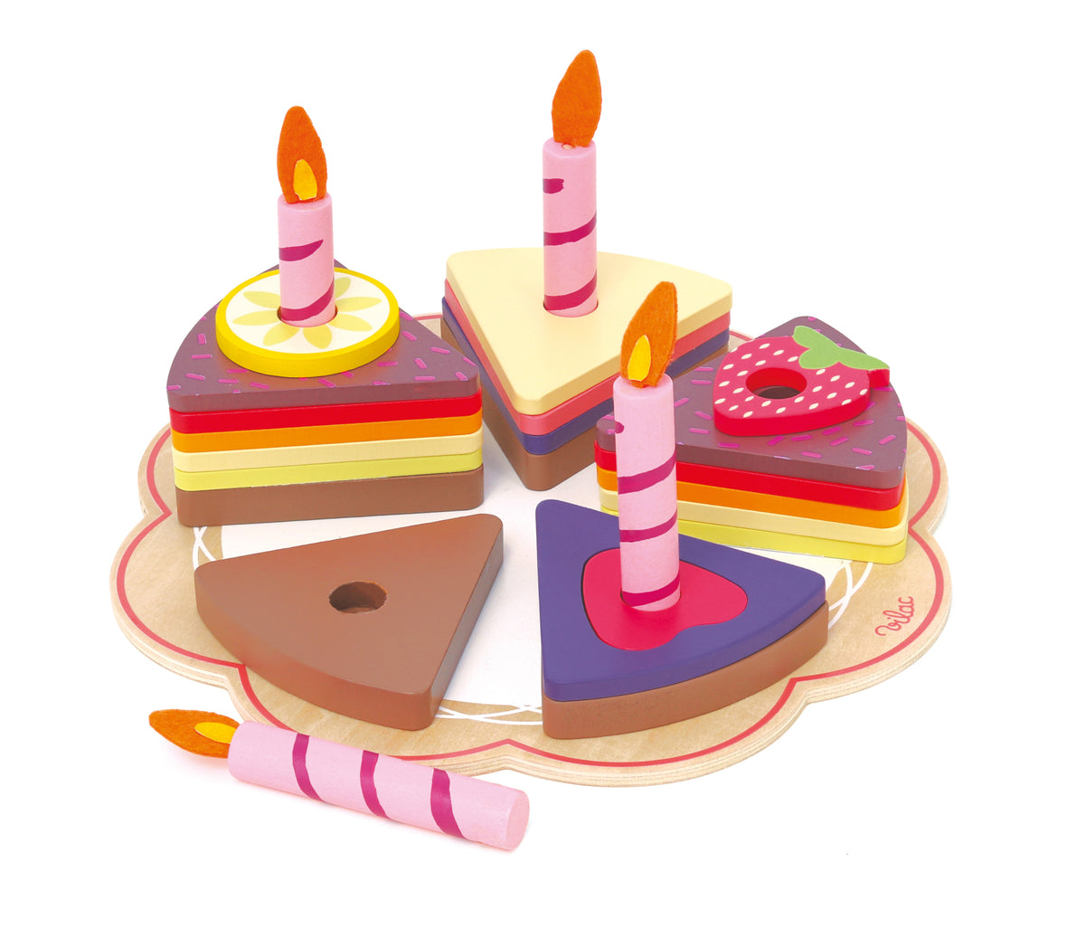 VILAC - Gros gâteau d'anniversaire
