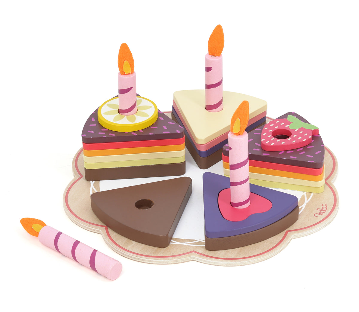 VILAC - Gros gâteau d'anniversaire