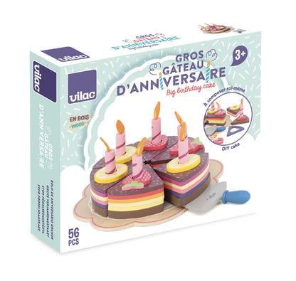 VILAC - Gros gâteau d'anniversaire