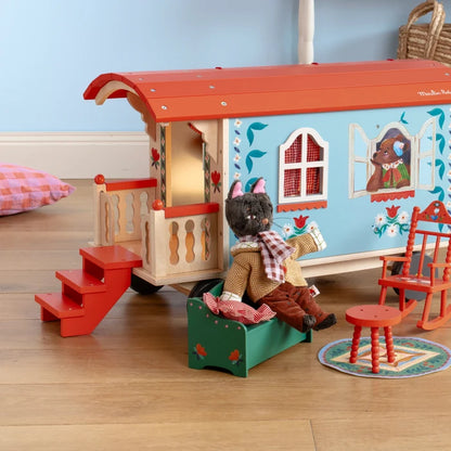 MOULIN ROTY - Les Minouchkas - Roulotte en bois