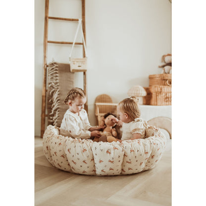 Tapis de jeu 3 en 1 Organic Bloom Rabbit - PLAY & GO