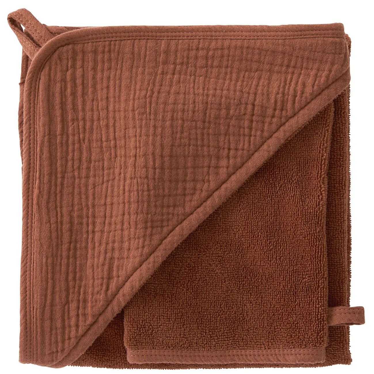 Cape de bain + gant plusieurs couleurs - BB&CO