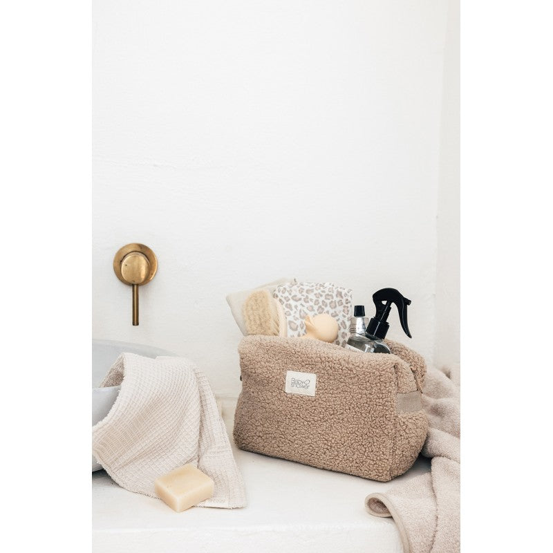 BABYSHOWER - Trousse de toilette camila latte doodle