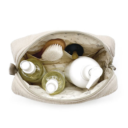 BABYSHOWER - Trousse de toilette camila latte doodle